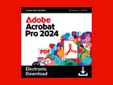 Adobe Acrobat Pro 2024: 3-Year Subscription + Microsoft Office Professional 2019: Lifetime License Bundle