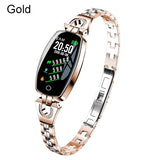 SCOMAS Fashion Women Smart Watch 0.96" OLED