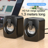 Mini Computer Speaker USB Wired Speakers 3D Stereo Sound