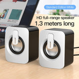 Mini Computer Speaker USB Wired Speakers 3D Stereo Sound