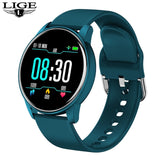 LIGE 2020 Fashion Smart Watch Ladies Heart Rate Blood Pressure