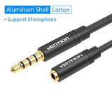 Vention Aux Extension Cable Audio 3.5mm Jack Male to Female